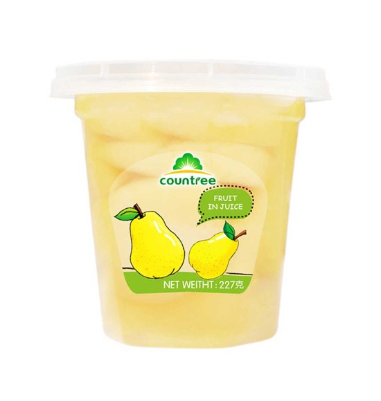 8盎司梨果杯