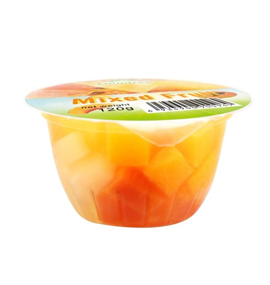 盎司三色熱帶水果杯