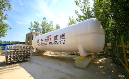 使用天然氣清潔能源，減少碳排放